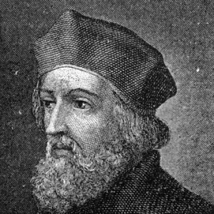 Jan Hus — Représentation postérieure : aucun portrait d’époque connu