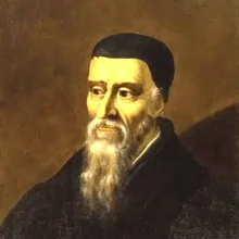 Guillaume Farel — Portrait anonyme du XVIe siècle (Bibliothèque de Genève) ; attribution non confirmée
